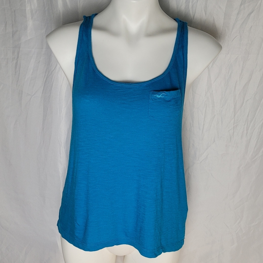 Blue Hollister tank